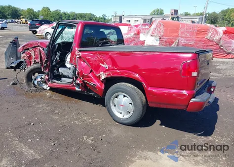 2002 GMC Sonoma Sls z USA, uszkodzony, nr VIN 1GTCS14W628216872